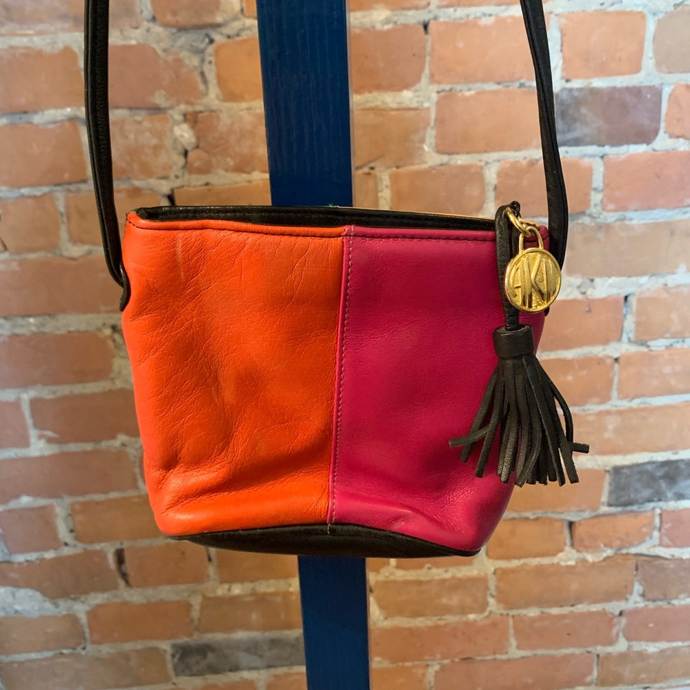 Multi Colour Leather Anne Klein Crossbody